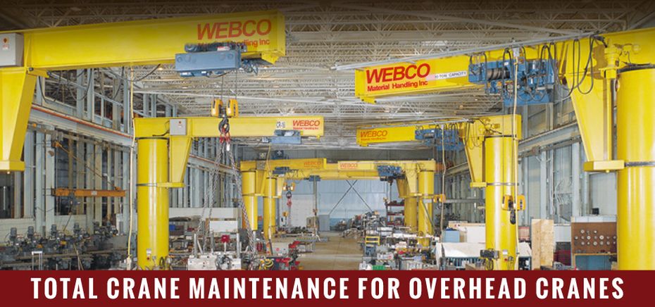 Total Crane Maintenance for Overhead Cranes | eight overhead cranes